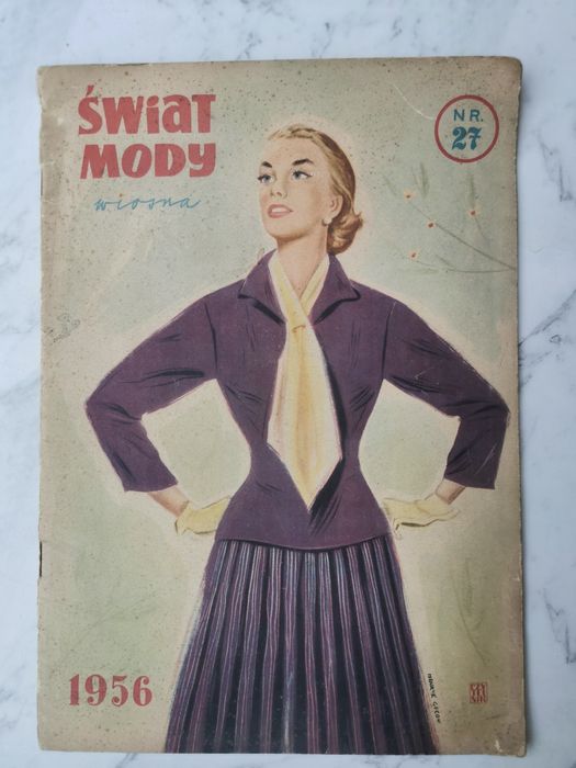 Świat Mody wiosna 1956 r. nr.27