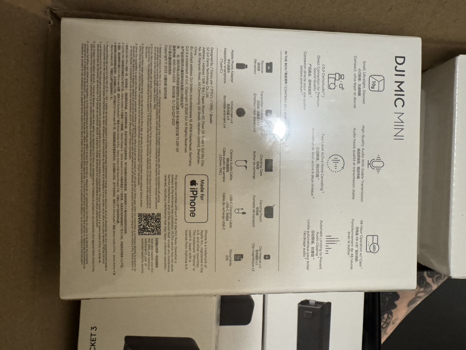 DJI Mic Mini 2TX + 1RX + Charging Case Запаковані нові