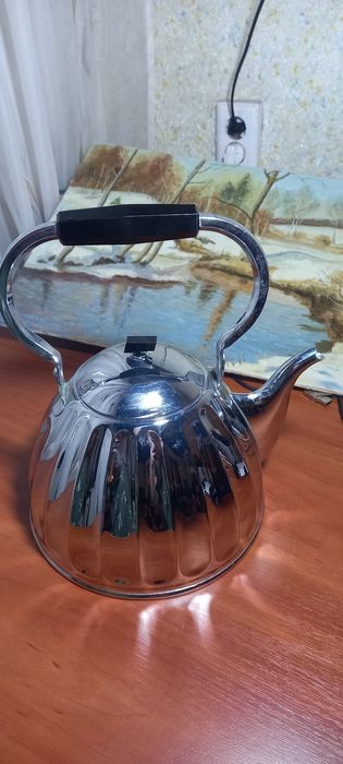Мельхіоровий чайник СРСР