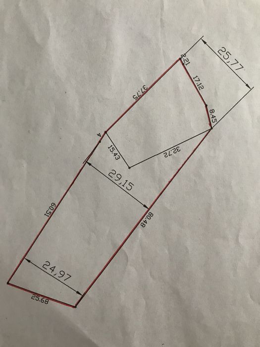 ЯБЛУНИЦЯ. Земельна ділянка.