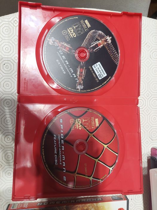 Dvds antigis homem aranha 2