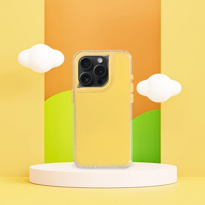 Futerał MATRIX do IPHONE 15 Pro żółty