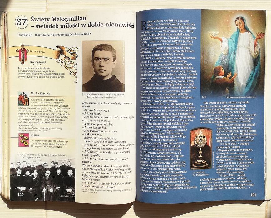 Religia. Klasa 6. Podręcznik:  "Wierzę w święty Kościół powszechny".