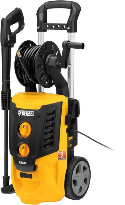 Мийка високого тиску для авто Denzel 2400 Вт 130бар + насадки мойка