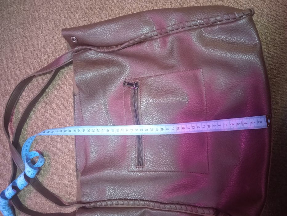 Продам кожаний шопер