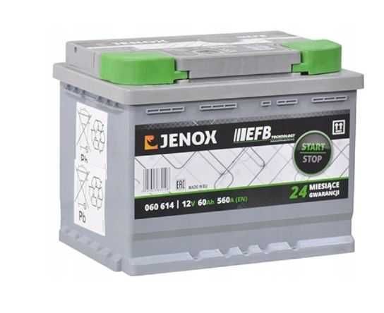 Nowy Akumulator JENOX EFB 12V 62AH 600A EFB Najtaniej Wrocław