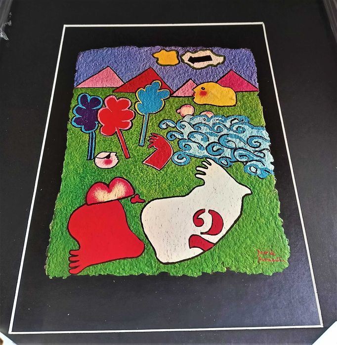 Litografia José de Guimarães 6