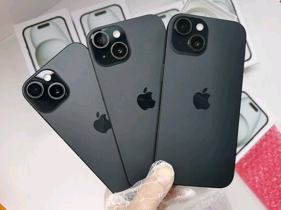 Новий iPhone 15 black 256 gb    NEVERLOCK+ чохол+скло