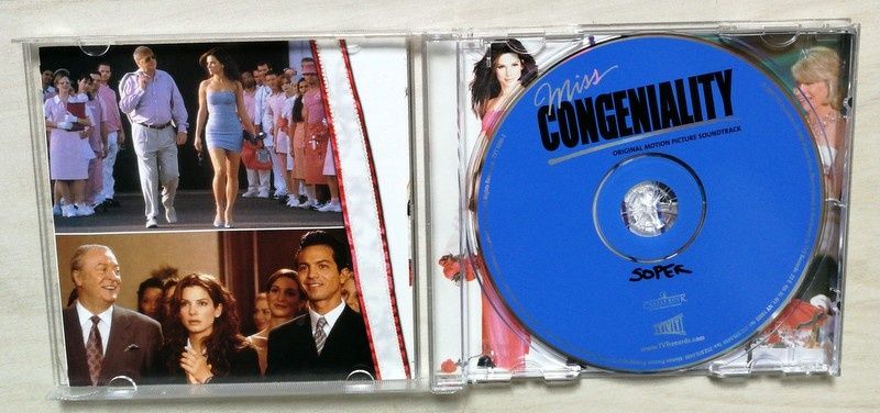 Miss Congeniality Miss Agent Original Soundtrack CD Made in USA