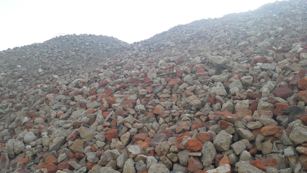 Gruz mielony, ceglany zmieszany 0-63