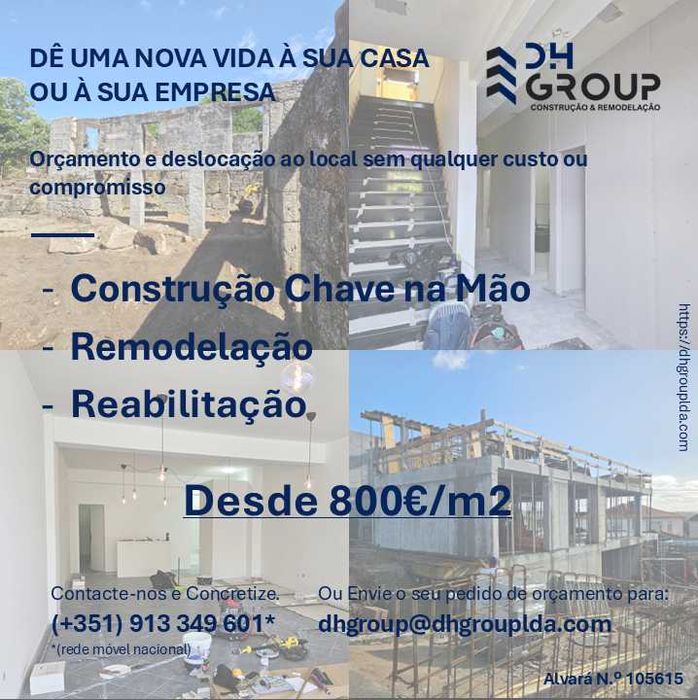 DH Group Recruitment & Building - Empresa de Construção Civil