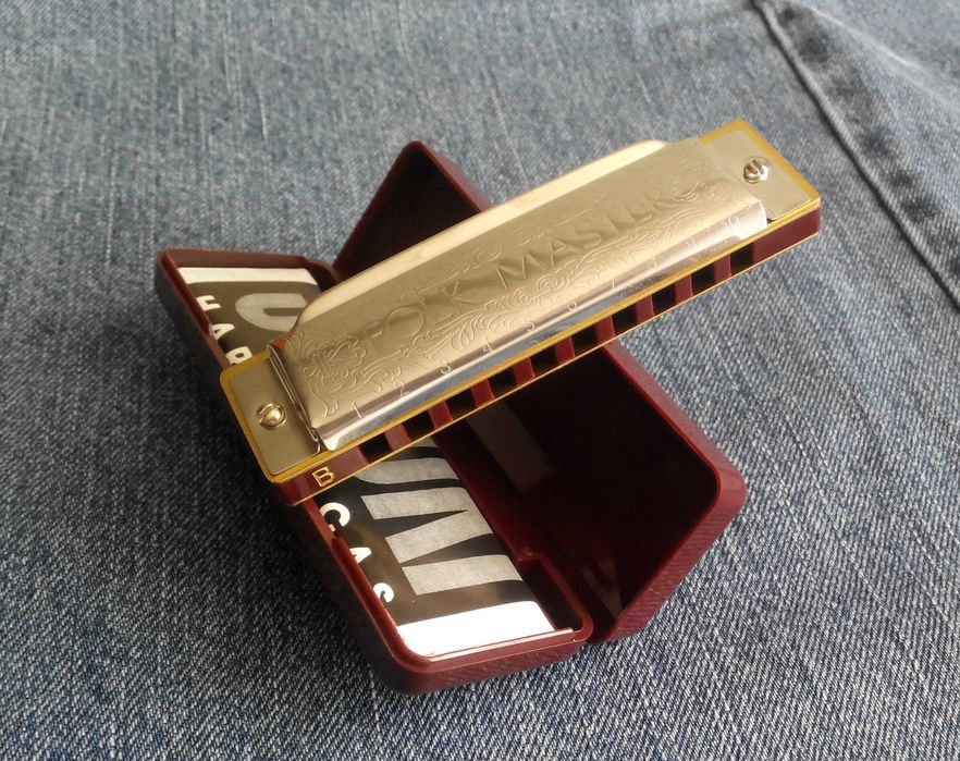 Губна гармошка SUZUKI Сі-мажор кастомiзована настроєна майстром