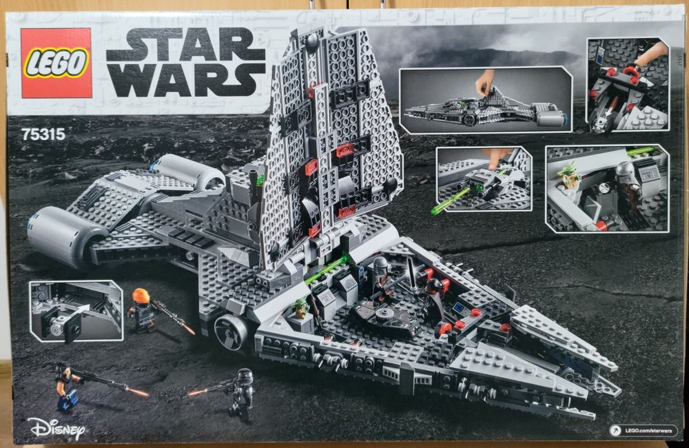 LEGO 75315 Star Wars Lekki Krążownik Imperialny Mandalorian