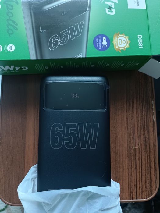 Продам павербанк Hoco db81. 65w, 30000 mAh.