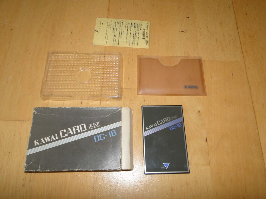 Oryginalna Karta Pamięci KAWAI DC-16 RAM Do K1,K2,K3,K4,K5,GB4 Itp