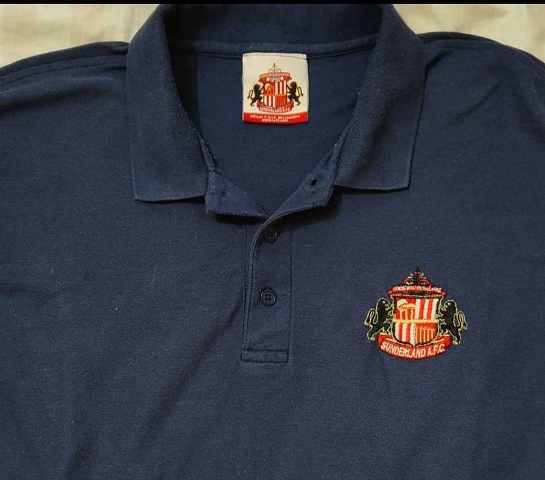 Wr) SUNDERLAND AFC oryginalna koszulka klubowa polo Roz.XL