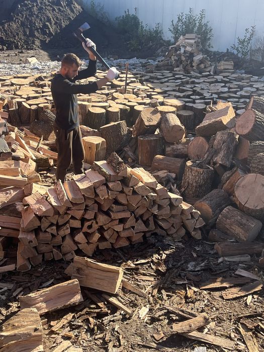 Дрова Дуб колотый Доставка