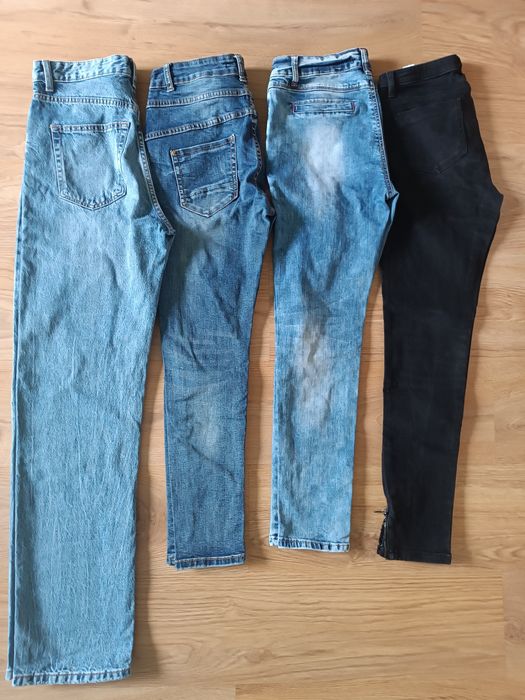Zestaw jeansów M