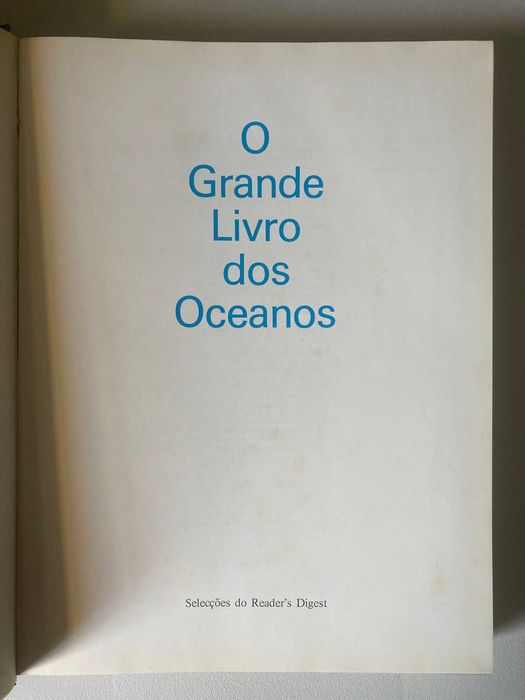 O Grande Livro dos Oceanos
