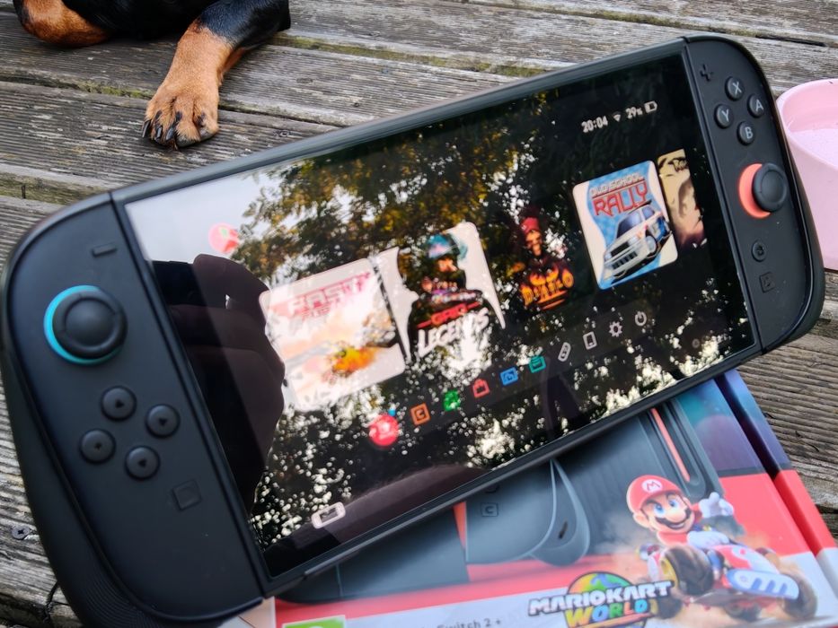 Nintendo switch 2 + karta 256GB microsd express