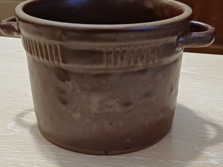 Kamienny garnek Bochnia. PRL
