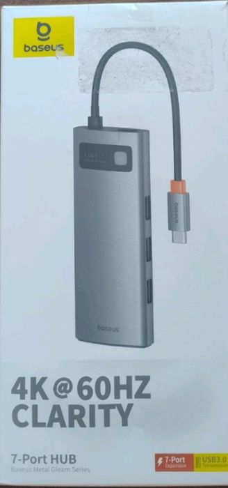 USB-C Hub Baseus Metal Gleam Series 7-in-1