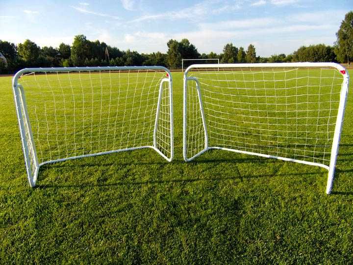 ZESTAW 2 BRAMEK PIŁKARSKICH | 2x bramka do piłki nożnej z siatką