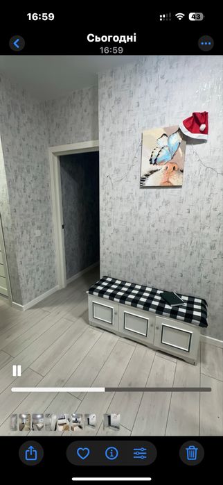 Продається 2 кімнатна  Новий будинок