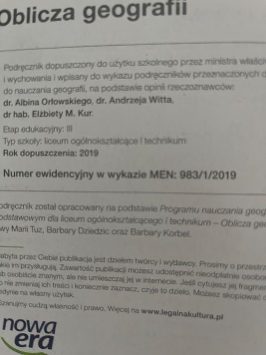 Oblicza geografii