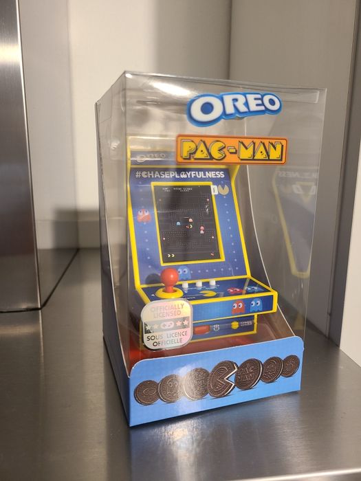 Pacman Mini Arcade Edição especial Oreo