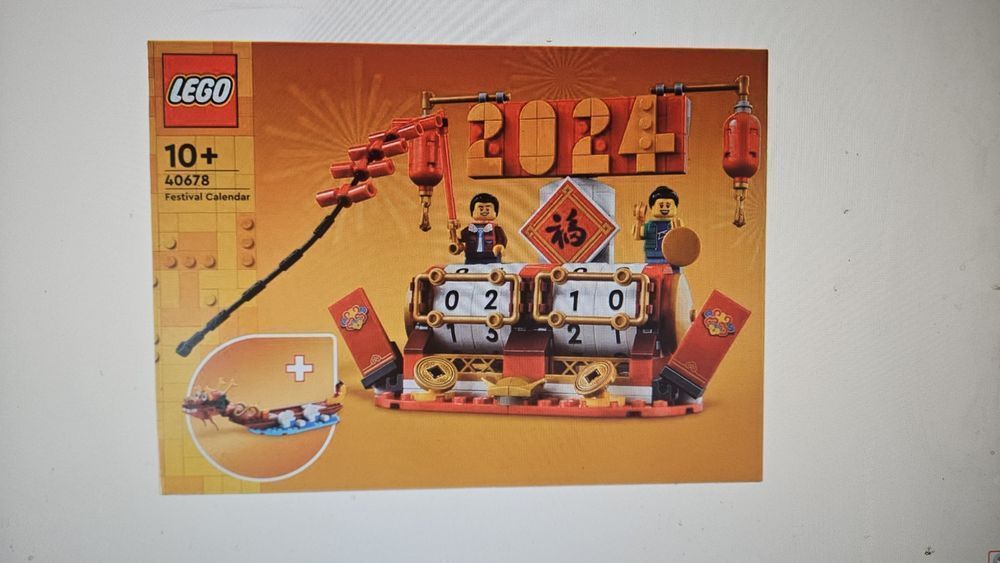 LEGO ICONIC 40678 Kalendarz festiwalowy