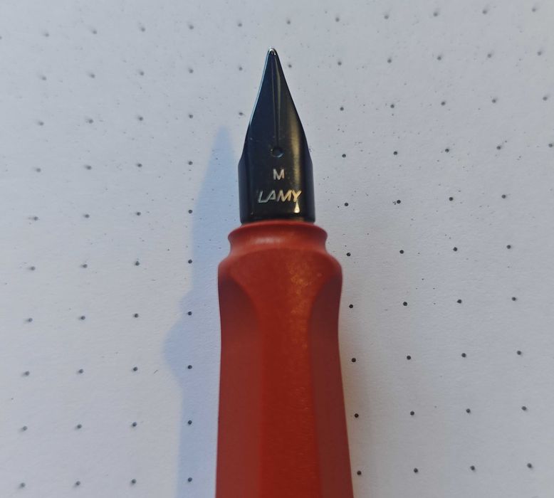 Caneta de Aparo Lamy Safari - Terra Red "Original" Edição Limitada