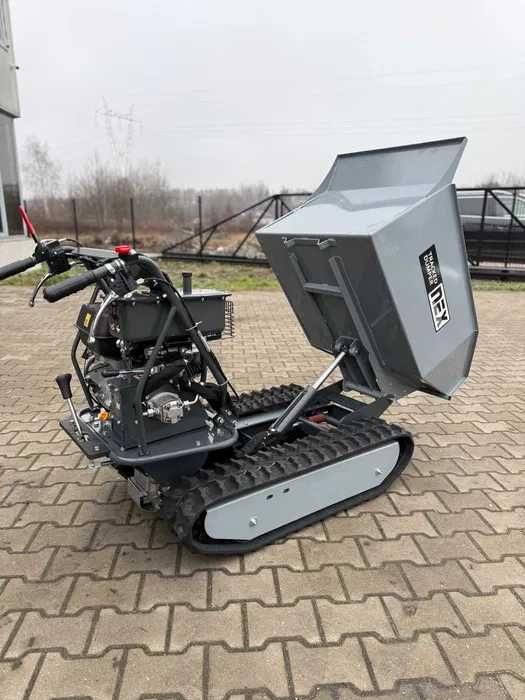 WOZIDŁO SPALINOWE GĄSIENICOWE taczka gąsienica 500kg Loncin 270 cm 9KM