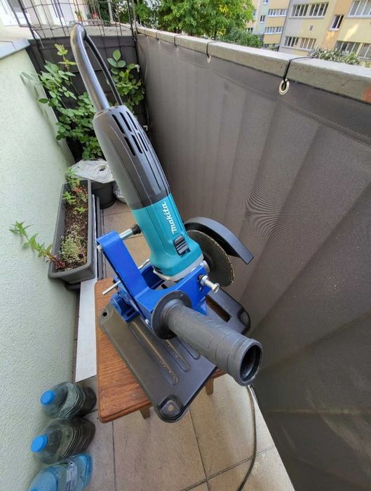 Uchwyt Statyw Stojak do Szlifierki Kątowej 115-125 mm Kąt od 0 do 45