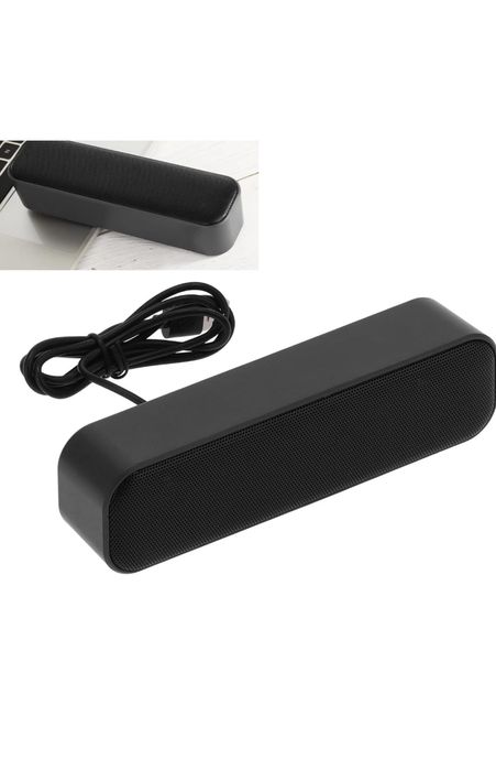 Firmowy Mini głośnik USB do laptopów/komputerów.  Idealny w podróży.