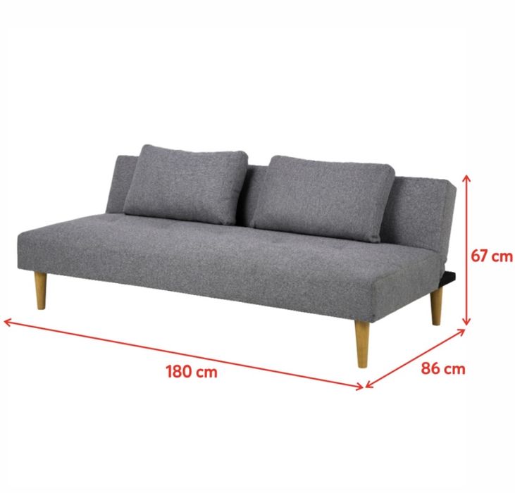 Rozkładana wersalka firmy Selsey stan idealny