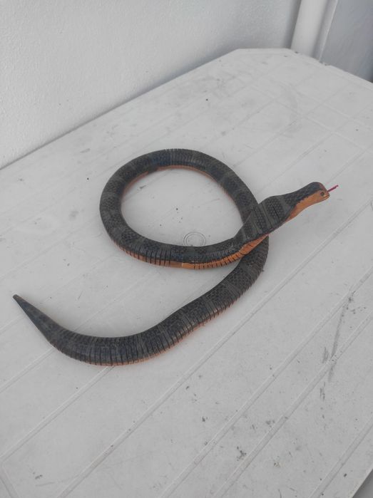 Animal de decoração em madeira