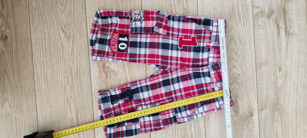 3 szt. Spodenki 98 jeans kratka