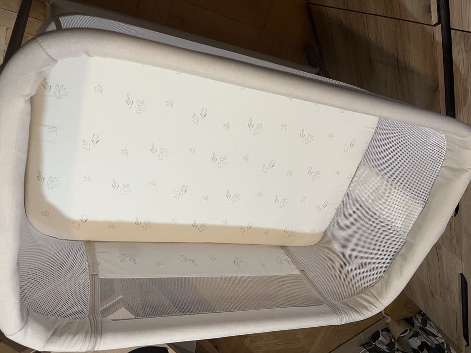 REZERWACJA !! LIONELO łóżeczko dostawne LUNA Beige Sand 2w1