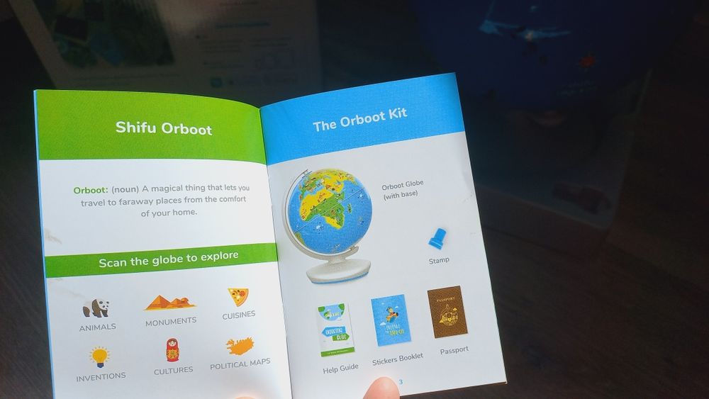 Shifu orboot toy globus interaktywny edukacyjny