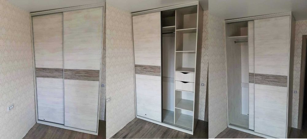 Шафи купе стандартних розмірів. Шафа -Купе під замовлення