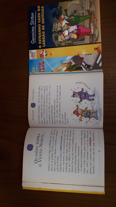 BAIXA DE PREÇO 14€  3 Livros Geronimo Stilton