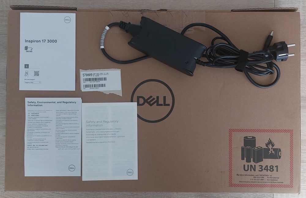 Laptop DELL Inspiron 3793 - i7-1065G7/16GB/512 SSD + 1TB/Win11/MX230