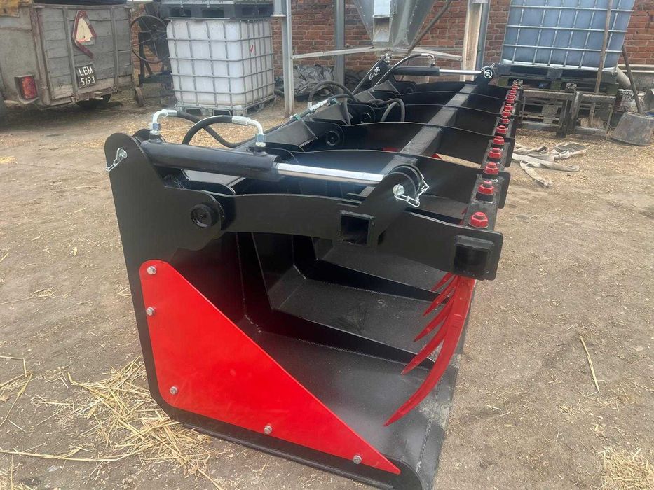 Krokodyl do obornika/ łyżko-krokodyl do ładowarki/ tura ciągnika DOWÓZ