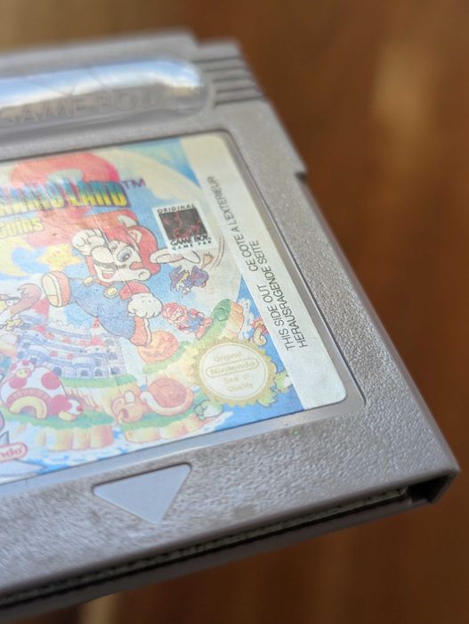 Super Mario Land 2 6 Golden Coins Game Boy DMG Oryginał Wersja Ang