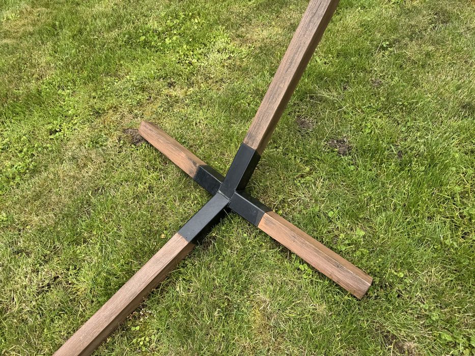 Stelaz drewaniany do hamaka