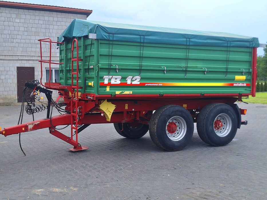Przyczepa rolnicza 12 t Metal Tech wielton metal fach have