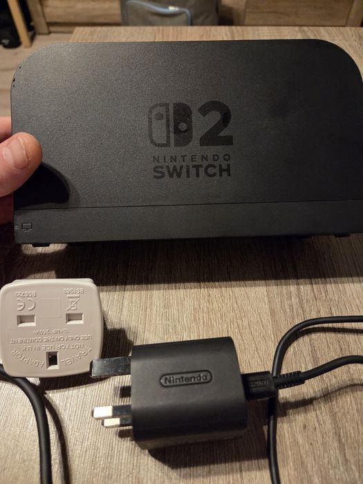 Nintendo Switch 2 – oryginalny Dock + HDMI + zasilacz
