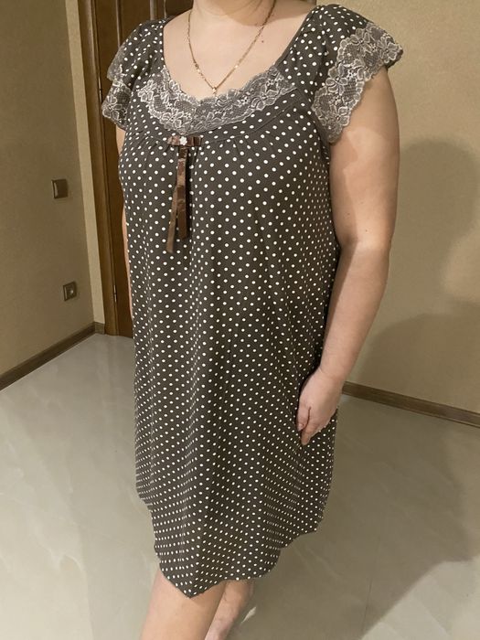 Нічна сорочка ночнушка жіноча 50 52 54 56 58