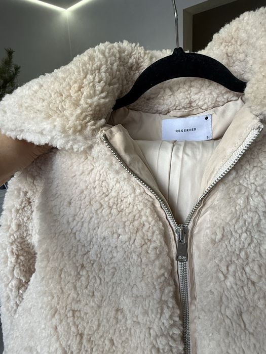 Шубка жіноча зимова Reserved  тедді Пальто